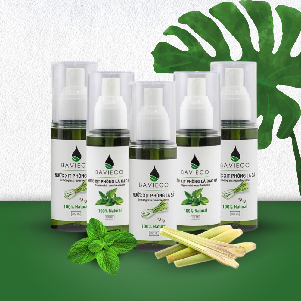Nước xịt phòng Bạc Hà Bavieco - Image 2